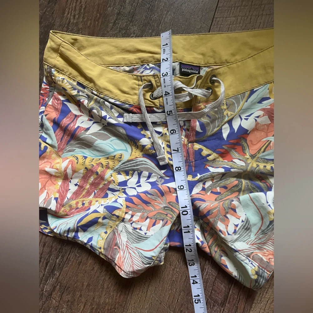 Tropical Print Women's Board Shorts - Picture 8 of 13